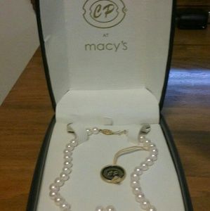 CP by Macy's 6.0mm Pearl Necklace 17 in